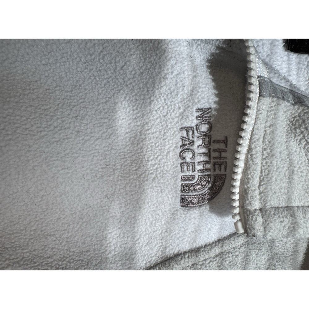 The North Face Fleece Jacket Full Zip Gray Women XS Lightweight Cozy - Picture 7 of 15